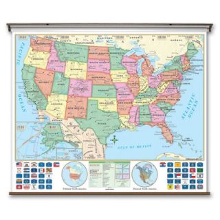  Map U.S. History Wall Maps   Population Change 1950 94