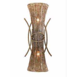 Triarch Lighting Bali Two Light Wall Sconce in Tropical Bronze