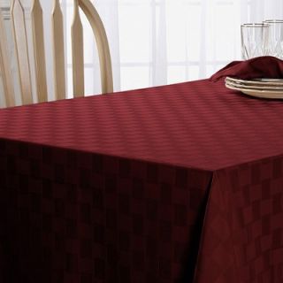  102 Reflections Table Cloth in Merlot   Reflections #2937 102/OBL