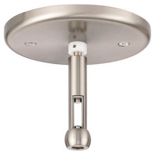  Lighting Single Power Feed Canopy in Brushed Stainless   95310 98