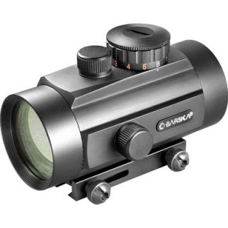 Barska 40mm DC Riflescope, Dual Color Reticle, Dual Size Mounts