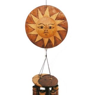 Cohasset Imports Natural Sun Moon Wind Chime