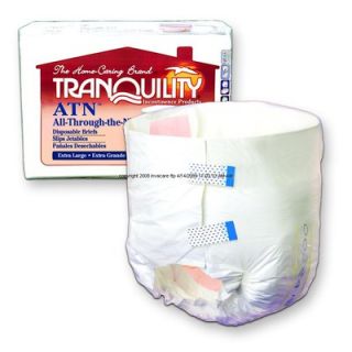 Invacare Supply Group All Through the Nite Disposable Briefs