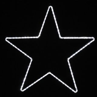 Large Five Point Star Led Rope Light   6664