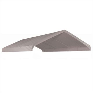12 x 20 Canopy White Replacement Cover for 2 Frame