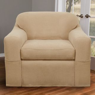 Maytex Reeves Stretch Two Piece Club Chair Slipcover