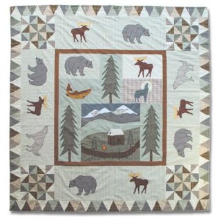 Patch Magic Mountain Whispers Shower Curtain