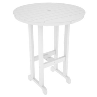 Polywood Round Outdoor Bar Table