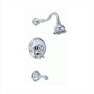 Danze Opulence Bell Diverter Tub and Shower Faucet Trim   D502157BN