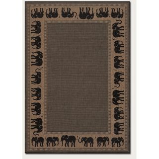 Linon Rugs Wilderness Floral Novelty Rug   RUG WP03