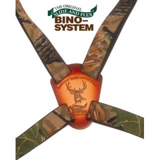  Horn Bino System Binocular Harness in Real Tree Camouflage   BS 124