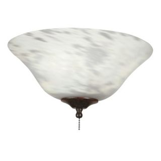 Fanimation Milky White Swirl Ceiling Fan Glass Bowl Shade