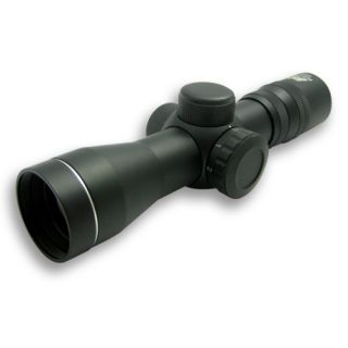 Tactical 4x30E Red Illuminated Compact Scope in Black