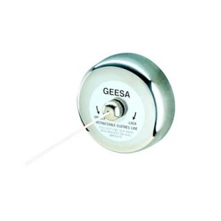 Geesa by Nameeks Standard Hotel Retractable Clothes Line in Stainless