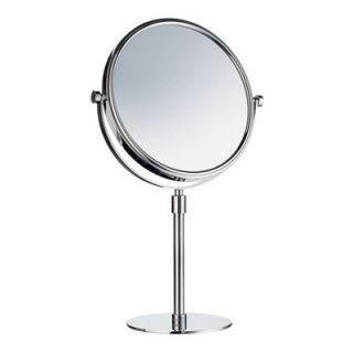 Smedbo Outline Freestanding Shaving / Makeup Mirror in Polished Chrome