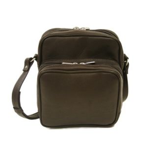 Piel Traveler Small Carry All Bag in Chocolate   2862 CHC