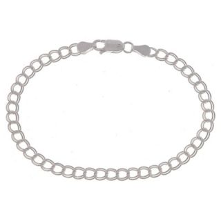 Evalue Jewelry Sterling Essentials Sterling Silver Charm Bracelet