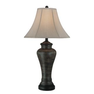 Warehouse of Tiffany Turtle Back Table Lamp in Bronze   ZLB35+PS136G