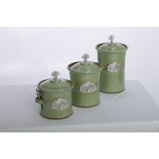 Buyers Choice Artisans Domestic Ceramic 3 Piece Canister Set