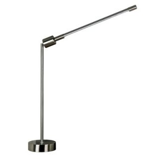 Kenroy Home Tublette Table Lamp in Brushed Steel Finish