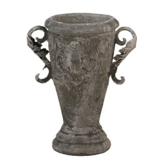 Privilege Small Ceramic Vase in Rustic Stone