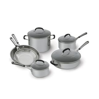 Simply Stainless Steel 10 Piece Cookware Set