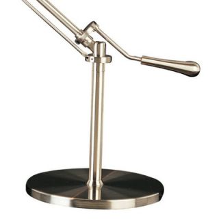 ET2 Tuxedo Swing Arm Table Lamp in Satin Nickel   E22020 30
