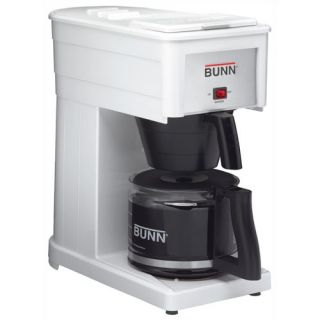 GRX W Basic 10 Cup Home Coffee Brewer in White