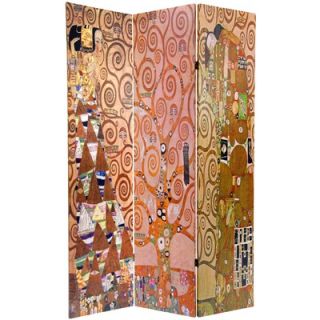 Oriental Furniture Double Sided Works of Klimt Stoclet Frieze 3