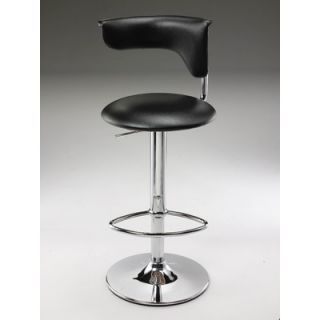 Creative Images International Leatherette Swivel Barstool with Gas