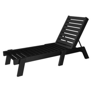 Polywood Captain Chaise Lounge   CH7826 1