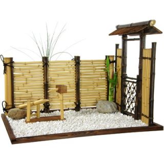 Oriental Furniture Zen Bamboo Mini Garden   WD98090II