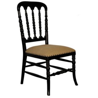 Noir Vitesse Side Chair   GCHA161HB 