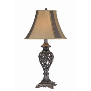 Stein World intricate Open Heart and Scroll Table Lamp (Set of 2