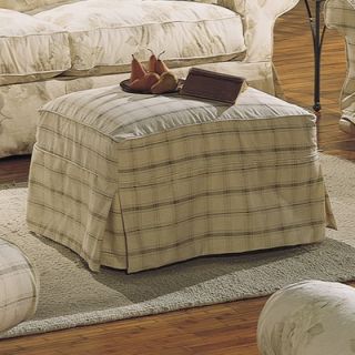 Rowe Furniture Carmel Slipcovered Cocktail Ottoman   164A 000