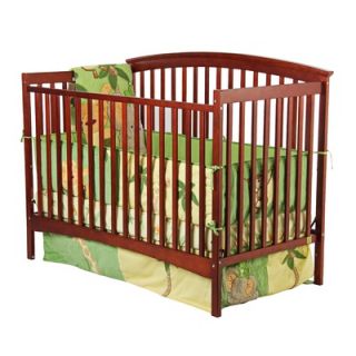 Dream On Me Eden Four in One Convertible Crib in Cherry