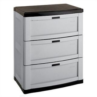 Suncast 3 Drawer Utility Storage Cabinet   C3703   X