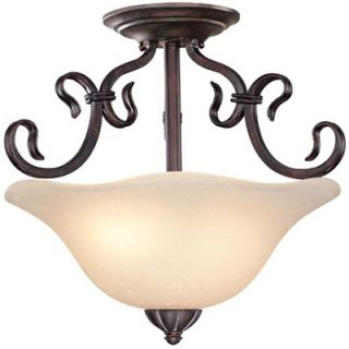 Lite Source Laurent 2 Light Semi Flush Mount