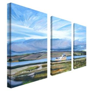 Trademark Global Inverness Sky 3 Panel Wall Art by Colleen Proppe   24