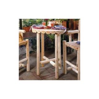 Rustic Cedar Bistro Table