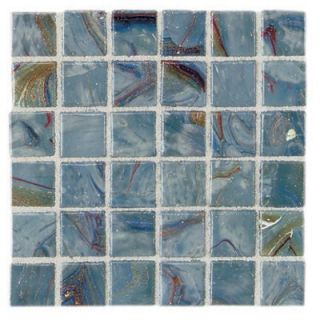 Daltile Elemental Glass 12 x 12 Mosaic Tile in Storm Clouds