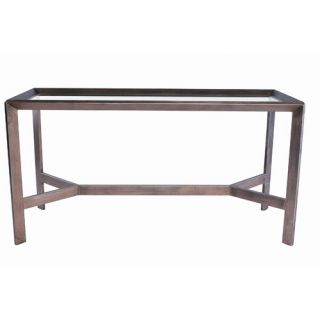 Denise Glass Top Console Table