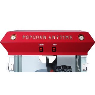 Great Northern Popcorn Popcorn Time Antique Popcorn Machine in Red