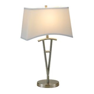 Adesso Taylor Table Lamp in Satin Steel