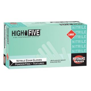 QuestProducts High Five Cobalt Nitrile Exam Glove 1000 Count Case