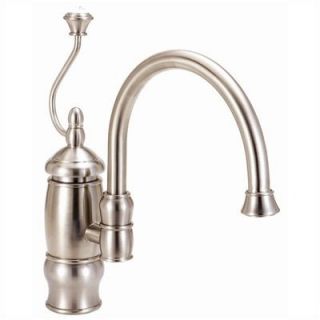 Belle Foret Single Handle Single Hole Kitchen Faucet with Spiral