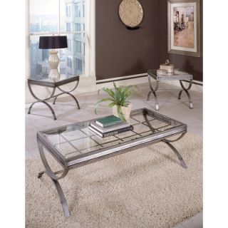 Steve Silver Furniture Emerson 3 Piece Coffee Table Set