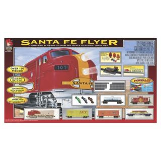 Life Like Santa Fe Flyer Train Set   433 8660