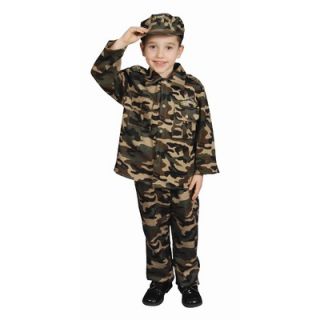 Dress Up America Deluxe Army Dress Up Childrens Costume Set   202 