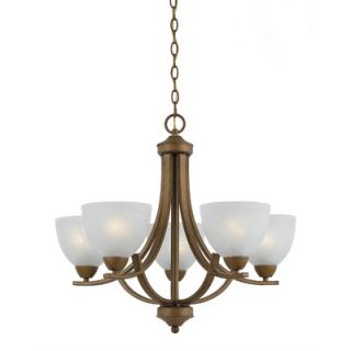 Triarch Lighting Value Series 280 5 Light Chandelier   33283 AG